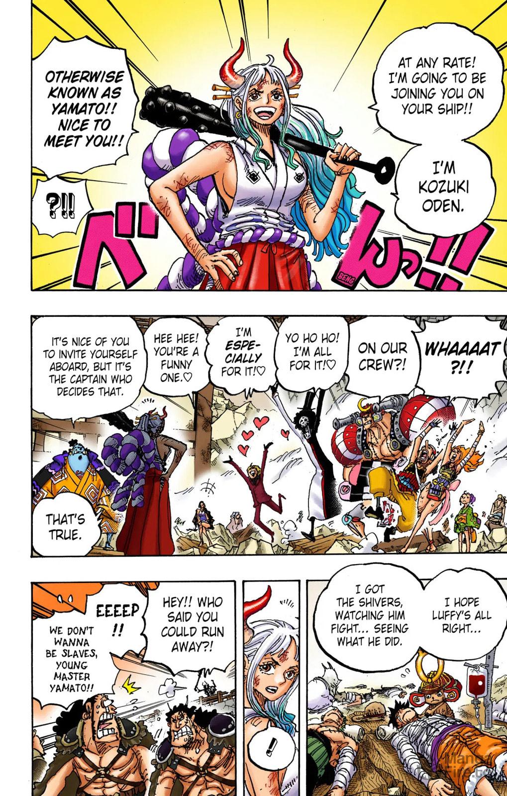 One Piece Digital Colored Chapter 1051 image 06